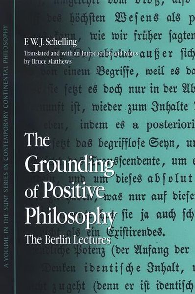 Produktbild: The Grounding of Positive Philosophy