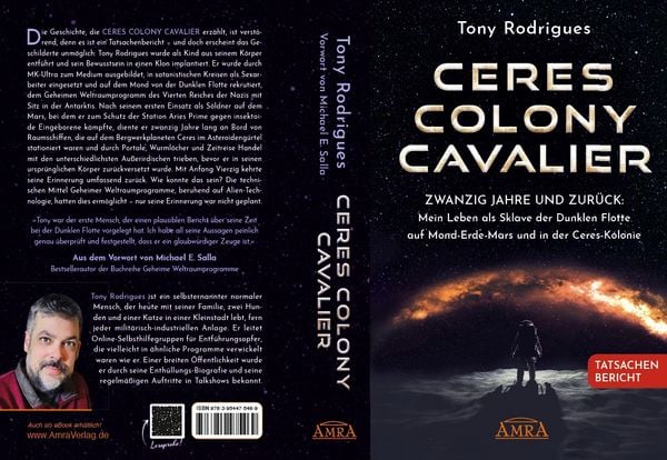 Produktbild: CERES COLONY CAVALIER. Zwanzig Jahre und zur&uuml;ck: Mein Leben als Sklave der Dunklen Flotte auf Mond-Erde-Mars und in der Ceres-Kolonie [Tatsachen-Bericht]