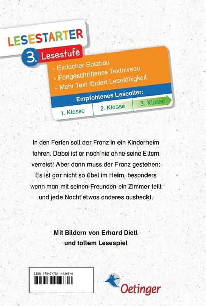 Produktbild: Feriengeschichten vom Franz