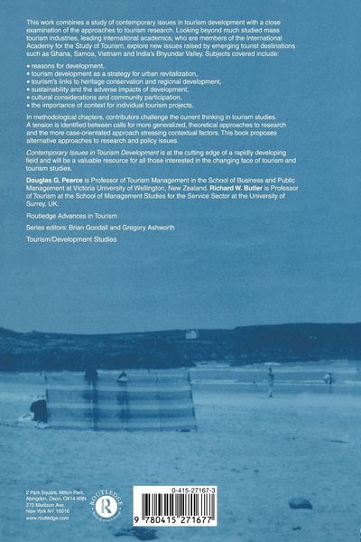 Produktbild: Contemporary Issues in Tourism Development