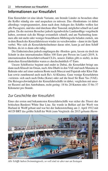 TRESCHER Reiseführer Kreuzfahrten Dubai und die Emirate