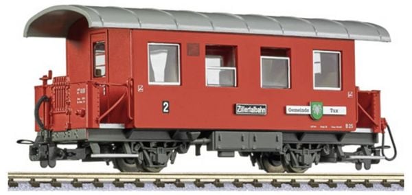 Produktbild: Liliput L344365 H0e 2-achsiger Personenw., Bi, B 25, WC-Wagen, "Gemeinde Tux", ZB, Ep.VI Bi, B 25, WC-Wagen Gemeinde Tux