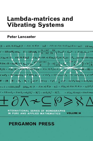 Produktbild: Lambda-Matrices and Vibrating Systems