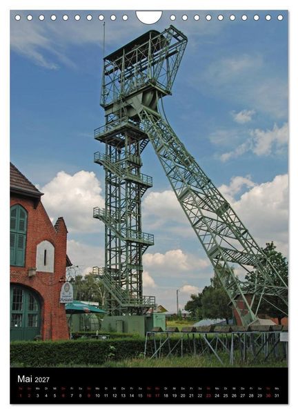 Produktbild: F&ouml;rdert&uuml;rme im Ruhrgebiet (Wandkalender 2027 DIN A4 hoch), CALVENDO Monatskalender