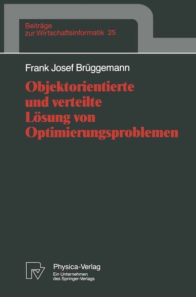 Produktbild: Objektorientierte und verteilte L&ouml;sung von Optimierungsproblemen
