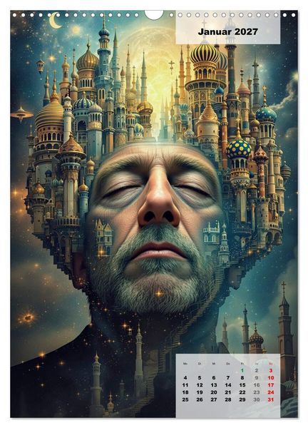 Produktbild: Im Kopf eines Lebens (Wandkalender 2027 DIN A3 hoch), CALVENDO Monatskalender