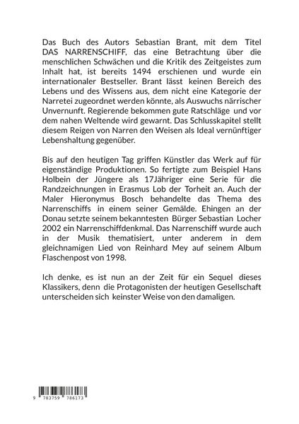 Produktbild: Das Narrenschiff