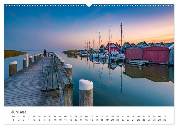 Produktbild: Fischland-Dar&szlig; - Stimmungsvolle Augenblicke (Wandkalender 2026 DIN A2 quer), CALVENDO Monatskalender