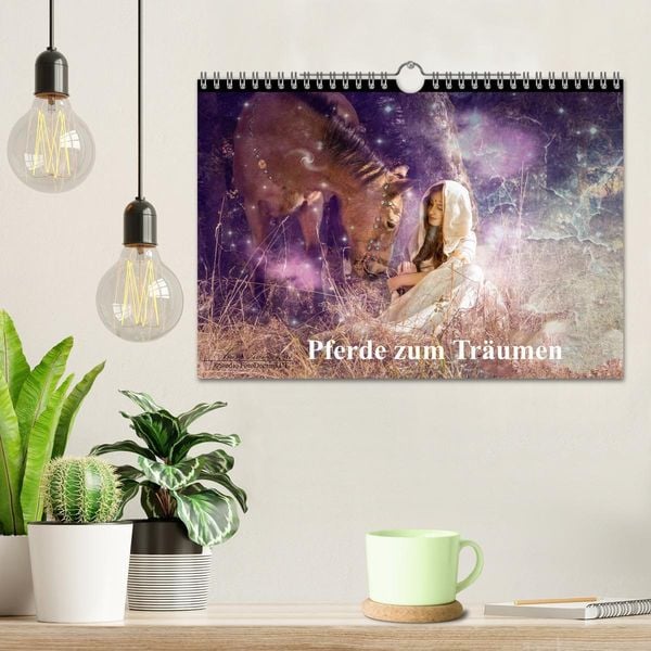 Produktbild: Pferde zum Tr&auml;umen (Wandkalender 2026 DIN A4 quer), CALVENDO Monatskalender