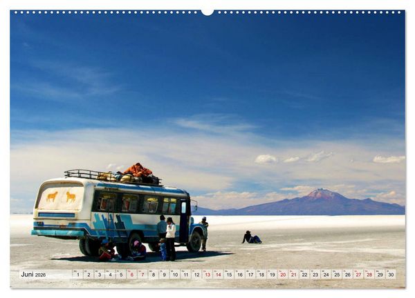 Produktbild: Abenteuer Anden - Peru und Bolivien (Wandkalender 2026 DIN A2 quer), CALVENDO Monatskalender