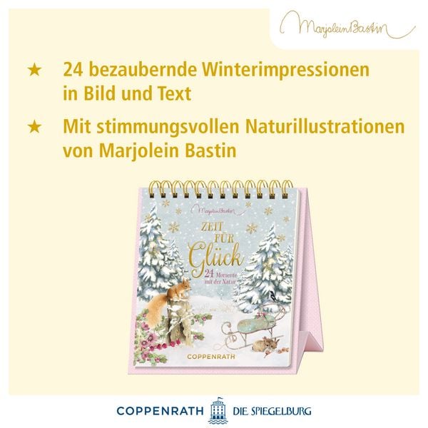 Produktbild: Tisch-Adventskalender &ndash; Zeit f&uuml;r Gl&uuml;ck