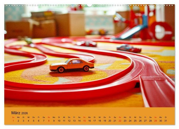 Produktbild: Wei&szlig;t du noch? Der Kalender deiner Kindheitserinnerungen. (Wandkalender 2026 DIN A2 quer), CALVENDO Monatskalender