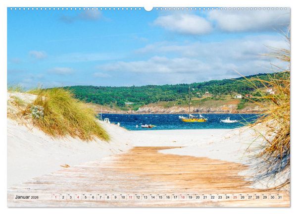 Produktbild: Nordspanien Galicien (Wandkalender 2026 DIN A2 quer), CALVENDO Monatskalender