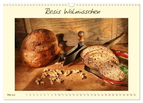Produktbild: Mein liebstes Brot (Wandkalender 2026 DIN A3 quer), CALVENDO Monatskalender