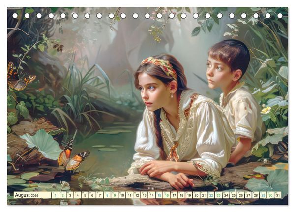 Produktbild: Tierliebe - In exotischer Umgebung (Tischkalender 2026 DIN A5 quer), CALVENDO Monatskalender