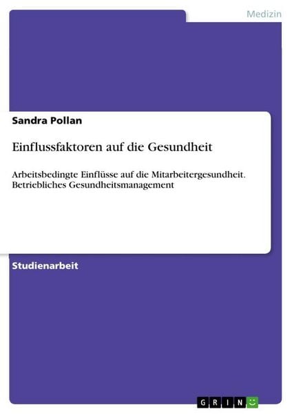 Produktbild: Einflussfaktoren auf die Gesundheit