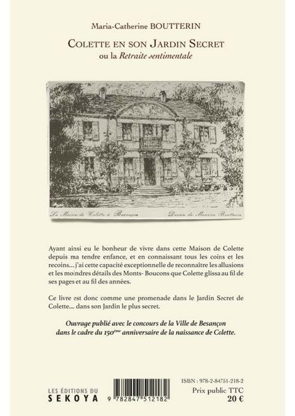 Produktbild: Colette en son jardin secret