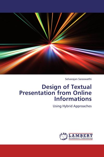 Produktbild: Design of Textual Presentation from Online Informations