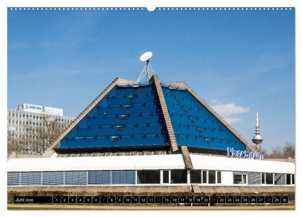 Produktbild: Mannheim Modern. Zeitgen&ouml;ssische Architektur in der Quadratestadt. (hochwertiger Premium Wandkalender 2026 DIN A2 quer), Kunstdruck in Hochglanz