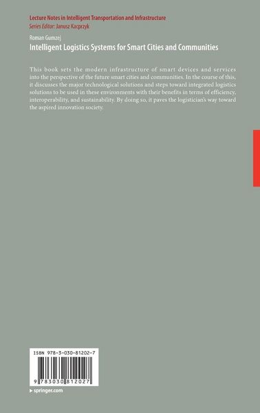 Produktbild: Intelligent Logistics Systems for Smart Cities and Communities