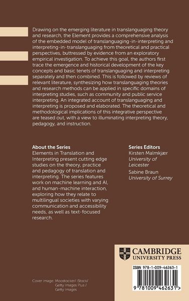 Produktbild: Interpreting as Translanguaging