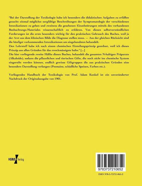 Produktbild: Handbuch der Toxikologie