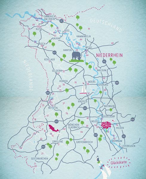 Produktbild: Blaue Gl&uuml;cksorte am Niederrhein