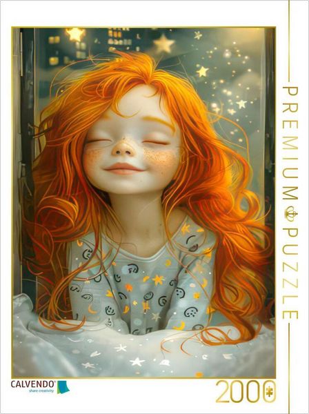 CALVENDO Puzzle Bevor du träumen gehst | 2000 Teile Lege-Größe 90x67cm Foto-Puzzle für glückliche Stunden