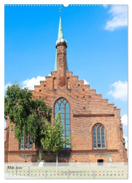 Produktbild: D&auml;nemark - Historisches F&uuml;nen (hochwertiger Premium Wandkalender 2026 DIN A2 hoch), Kunstdruck in Hochglanz