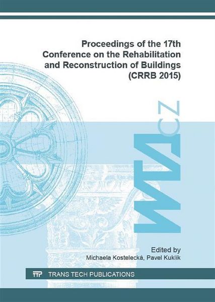 Produktbild: Proceedings of the 17th Conference on the Rehabilitation and Reconstruction of Buildings (CRRB 2015)