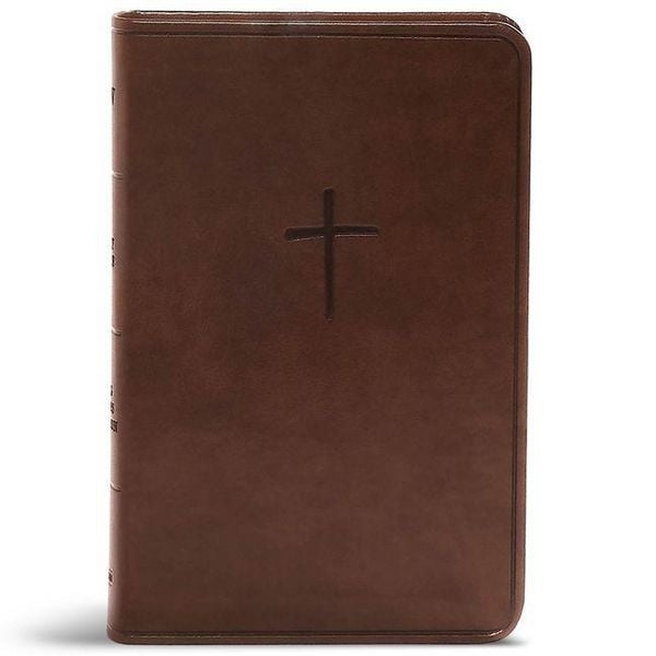 Produktbild: CSB Compact Bible, Value Edition, Brown Leathertouch