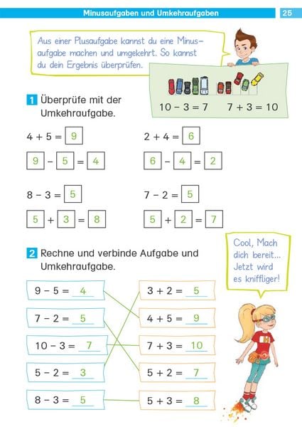 Produktbild: Die Mathe-Helden Kopfrechnen 1. Klasse