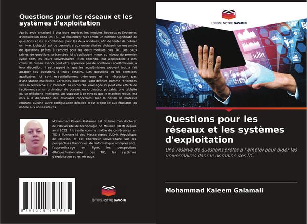 Produktbild: Questions pour les r&eacute;seaux et les syst&egrave;mes d'exploitation