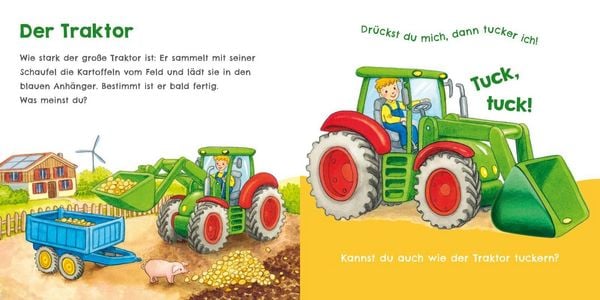 Produktbild: H&ouml;r mal, wie ich hupen kann (Mein erstes Streichel-Soundbuch 6)