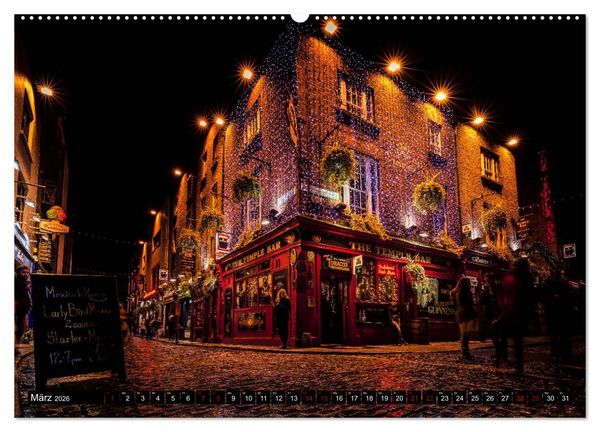 Produktbild: Dublin (Wandkalender 2026 DIN A2 quer), CALVENDO Monatskalender
