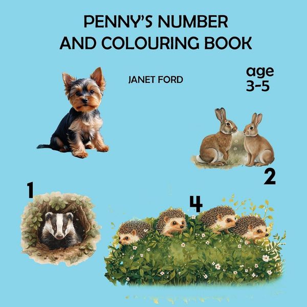 Produktbild: PENNY'S NUMBER AND COLOURING BOOK