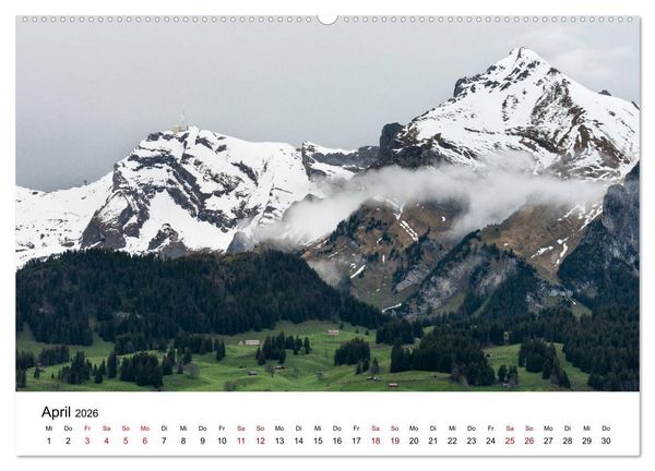 Produktbild: Faszination S&auml;ntis (Wandkalender 2026 DIN A2 quer), CALVENDO Monatskalender