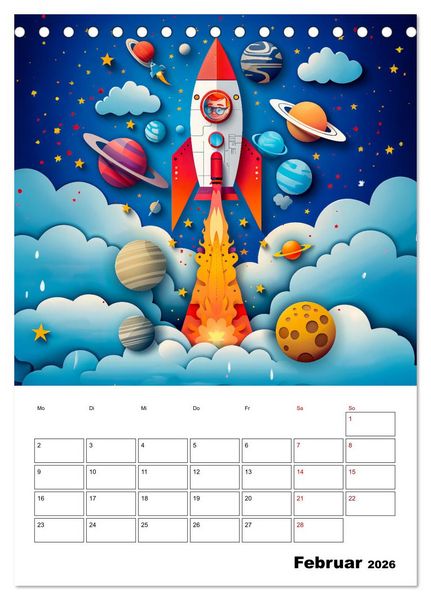 Produktbild: Traumjobs von Morgen - Der Zukunfts-Planer f&uuml;r gro&szlig;e Tr&auml;ume (Tischkalender 2026 DIN A5 hoch), CALVENDO Monatskalender