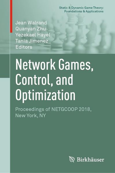 Produktbild: Network Games, Control, and Optimization