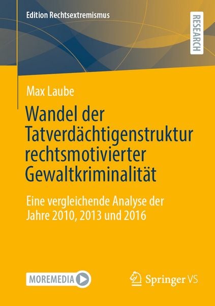 Produktbild: Wandel der Tatverd&auml;chtigenstruktur rechtsmotivierter Gewaltkriminalit&auml;t