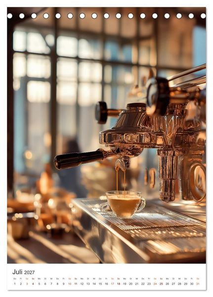 Produktbild: Zeit f&uuml;r Kaffee (Tischkalender 2027 DIN A5 hoch), CALVENDO Monatskalender