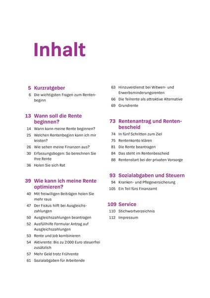 Produktbild: Das Renten-Set