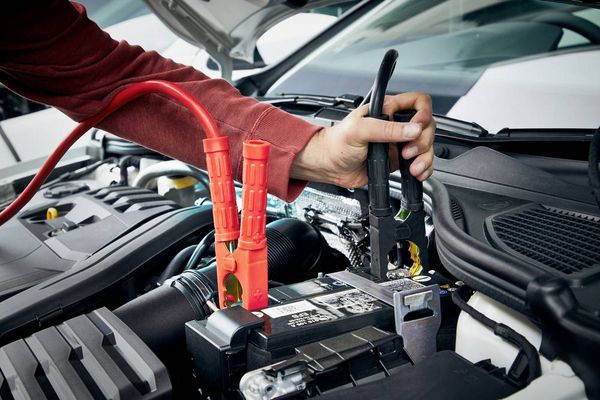 Produktbild: Osram Automotive BATTERYstart STARTER CABLE 500A Starthilfekabel 50 mm&sup2; Aluminium (kupferbeschichtet) 5 m mit Kunststoffzangen