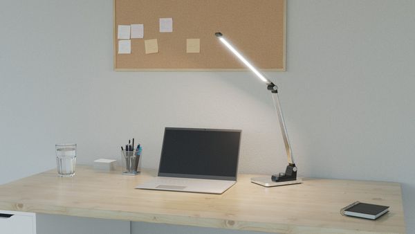 Produktbild: HANSA Tischleuchte LED Breeze, silber