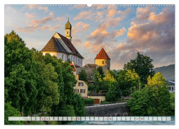 Produktbild: F&uuml;ssen Impressionen (Wandkalender 2026 DIN A2 quer), CALVENDO Monatskalender