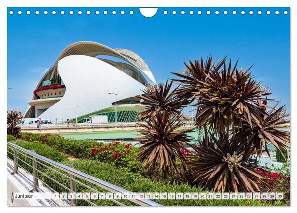 Produktbild: Valencia - Stadt der K&uuml;nste und der Wissenschaft (Wandkalender 2027 DIN A4 quer), CALVENDO Monatskalender