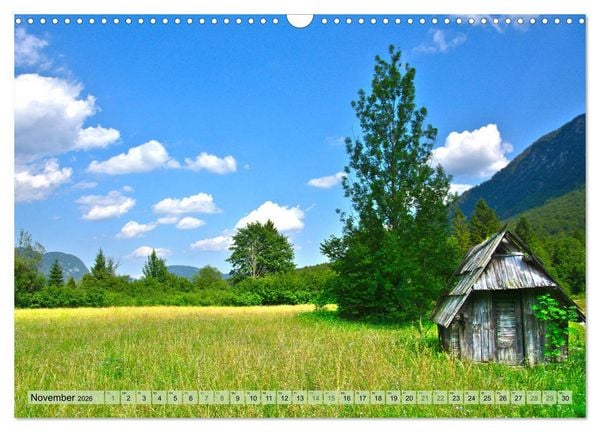 Produktbild: Slowenien - Impressionen eines Naturjuwels (Wandkalender 2026 DIN A3 quer), CALVENDO Monatskalender