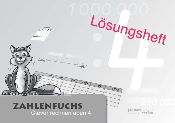 Zahlenfuchs Band 4 (Lösungsheft)