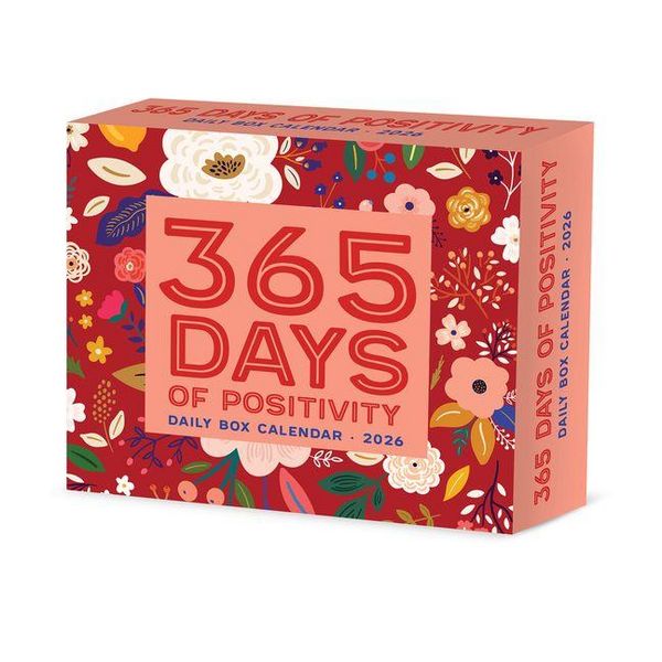 Produktbild: 365 Days of Positivity 2026 Box Calendar