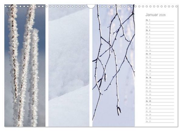 Produktbild: Nat&uuml;rlicher Dreiklang (Wandkalender 2026 DIN A3 quer), CALVENDO Monatskalender